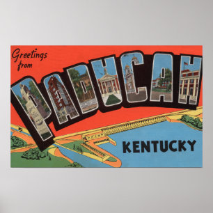 Pôster Paducah, Kentucky - grandes cenas da letra