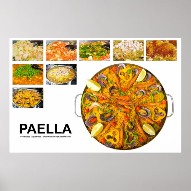 Poster paella (Frente)