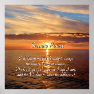 Poster Pagador Serenity - Ocean Sunset.