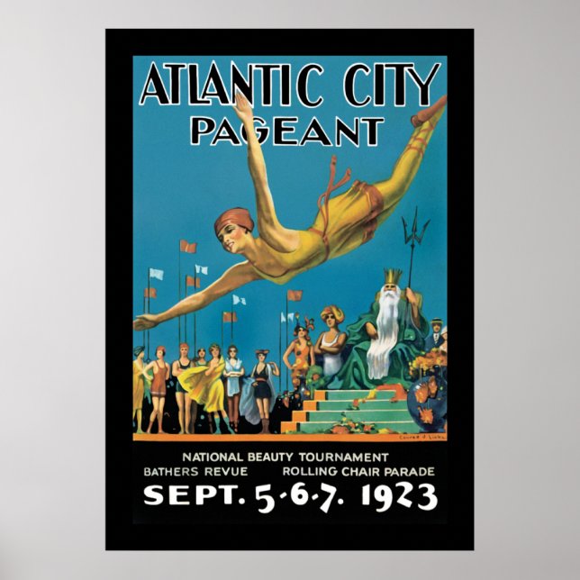 Poster Pageant de Atlantic City (Frente)