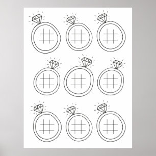 Poster Página Atividade de Download Tac Toe do Anel de Ca