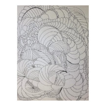 Página de Coloração de abstrato