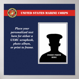 Poster Página de Fotografias do Marine Corps