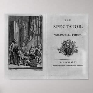 Pôster Página de título do primeiro volume recolhido