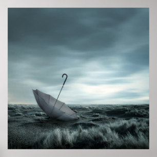 Poster Páginas vazias durante o vôo