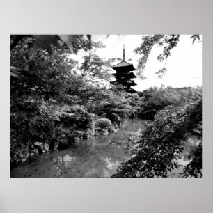 Poster Pagoda em Toji