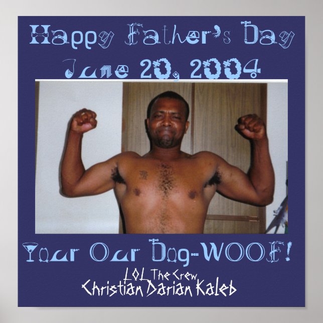 Pôster Pai (Frente)