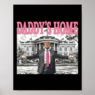 Poster Pai Camiseta Camisa Homens Crianças Bombeiam Merda