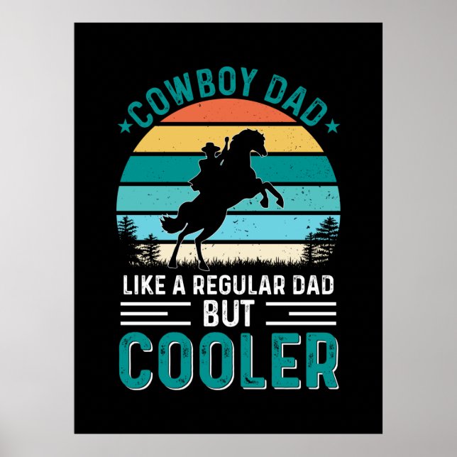 Poster Pai Cowboy (Frente)