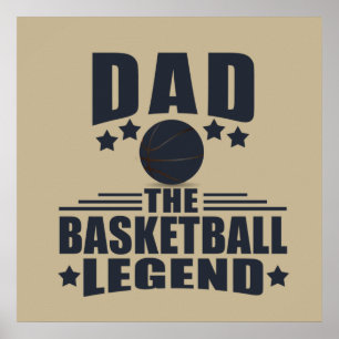 Poster pai da lenda do basquete