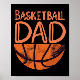 Poster Pai de basquete - Jogador de basquete