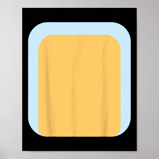 Poster Pai De Cachorro Azul Costume Para Halloween (Frente)