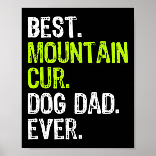 Poster Pai de Cachorro Cur Dia dos Pais Amantes de Cachor