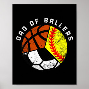 Poster Pai De Canetas Diversão De Soquete De Bysketbyll