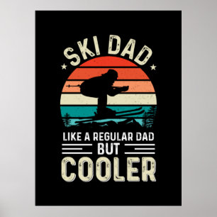 Poster Pai de Esqui