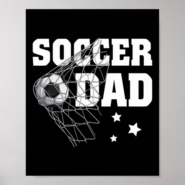 Poster Pai De Futebol Esporte Ventiladores Do Pai (Frente)