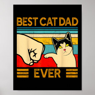 Poster Pai De Gato De Gato De Pai De Dia de os pais Para