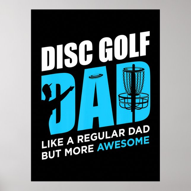 Poster Pai de Golf de Disco (Frente)