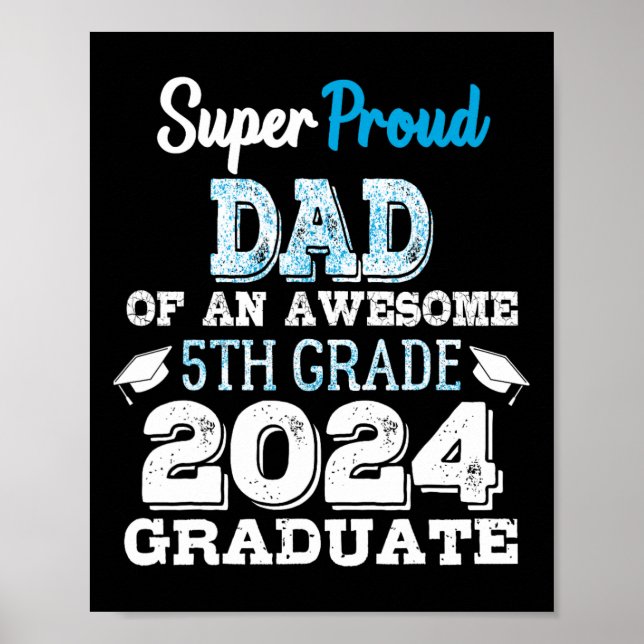 Poster Pai De Graduação Elementar Formando 2024 (Frente)