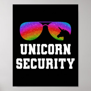 Poster Pai de Halloween Mãe Filha Adulta Costume Unicorn