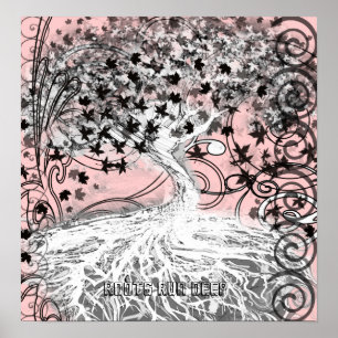 Pôster Pai de obrigados para as Raízes