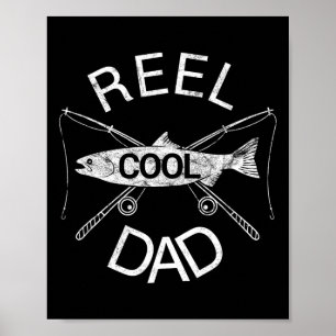 Poster Pai de verdade pescando Papai piada de pai Legal E