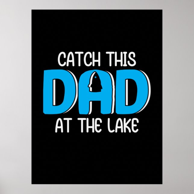 Poster Pai Deu Este Pai No Lago (Frente)