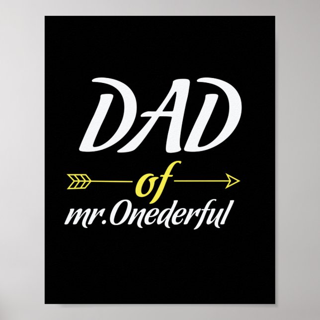 Poster Pai dia de os pais Do Sr. Oneince (Frente)