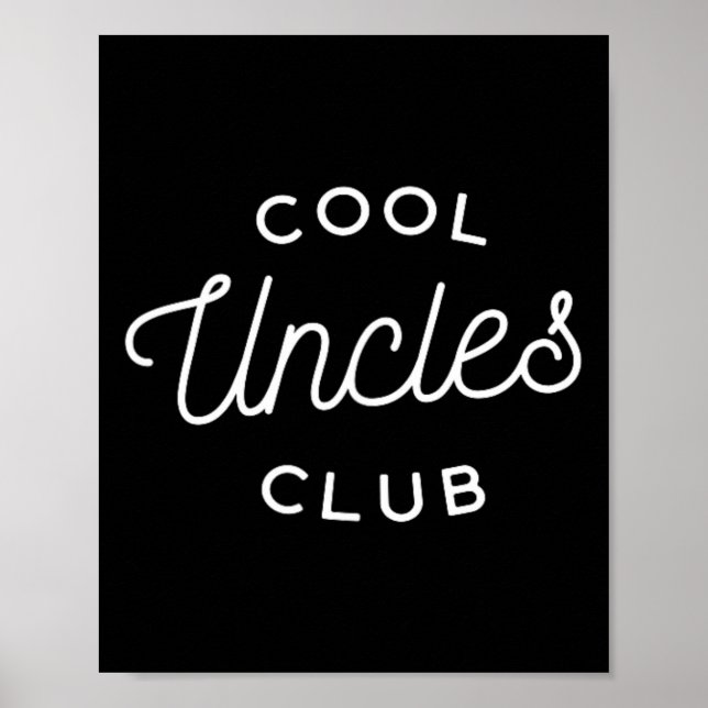 Poster Pai do Clube de Tios Pai Dia de os pais (Frente)