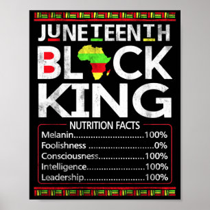 Poster Pai do Décima Junta Rei Negro Melanino
