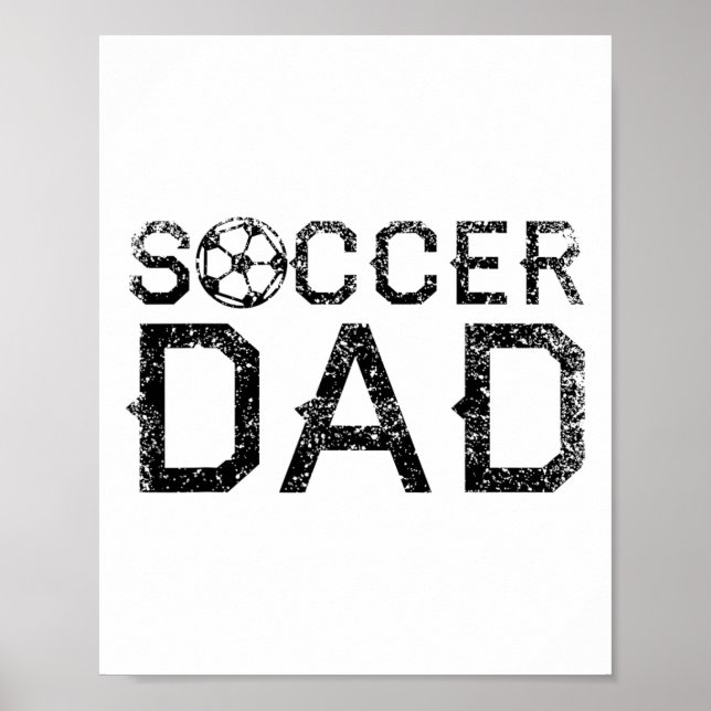 Poster Pai do jogador de Pai de futebol pai (Frente)