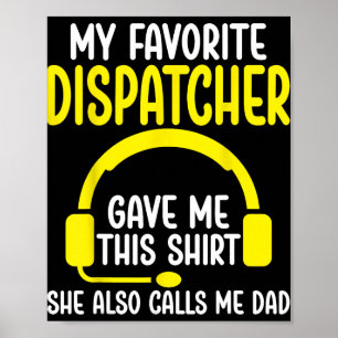 Poster Pai do Operador do 911 - Meu Operador Favorito Deu
