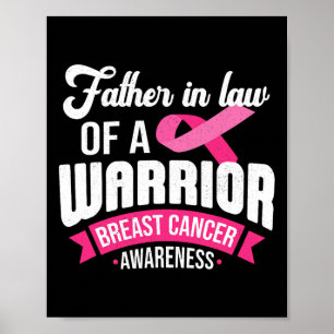 Poster Pai Em Lei De Sensibilização Para O Cancer Do Guer