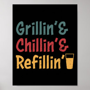 Poster Pai Engraçado - Enchimento por refrigeração