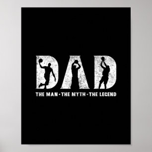Poster Pai Esqueleto O Homem O Mito A Lenda Dia dos Pais