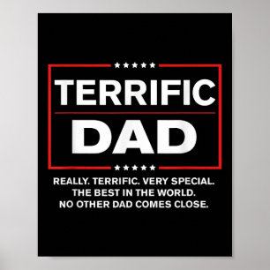 Poster Pai fantástico - Dia de os pais engraçado do Donal