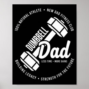 Poster Pai haltere fitness academia estilo de vida pai tr