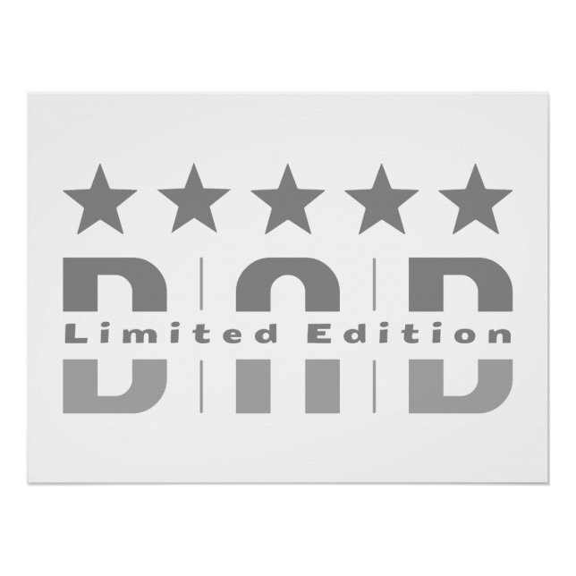 Pôster Pai Limited Edition (Frente)