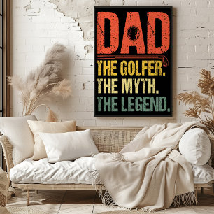 Poster Pai: O Golfer. O Mito. A Legenda