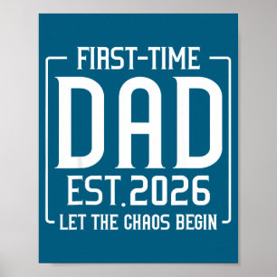 Poster Pai pela Primeira Vez Est 2026 Deixe o Caos do Fut