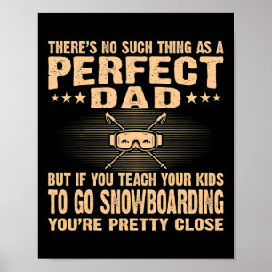 Poster Pai Perfeito - Crianças Ensinadas Dia de os pais S