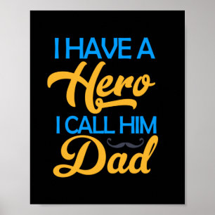 Poster Pai Presente Eu Chamo-Lhe Pai