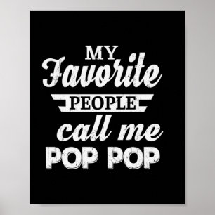 Poster Pai Presente Meu Pessoas Favorito Me Chame Papai