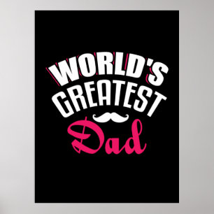 Poster Pai presente no Pai maior do mundo