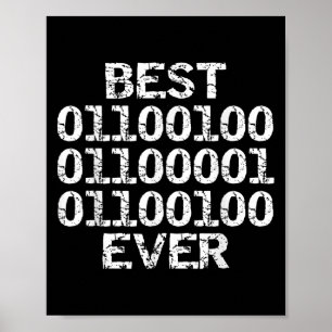 Poster Pai Sempre Em Engenheiro De Software De Código Bin