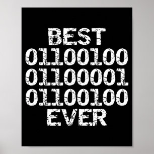 Poster Pai Sempre Em Engenheiro De Software De Código Bin
