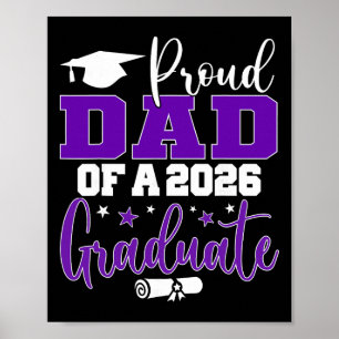 Poster Pai Senior 2026 Orgulhoso Pai De Um Graduado Da Tu