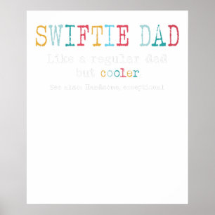 Poster pai swiftie como um pai normal, mas mais legal e b