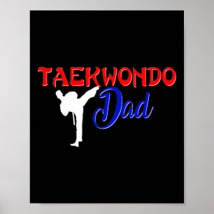Poster Pai Taekwondo Camisa Tae Kwon Do Martirizam