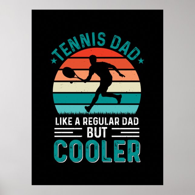 Poster Pai tênis (Frente)
